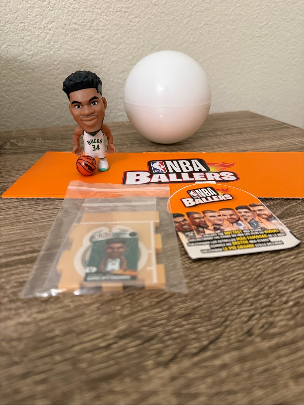 NBA Ballers Giannis Antetokounmpo White Jersey Milwaukee Bucks Series#1